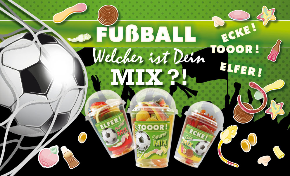 Snack-Service Fussball Mix