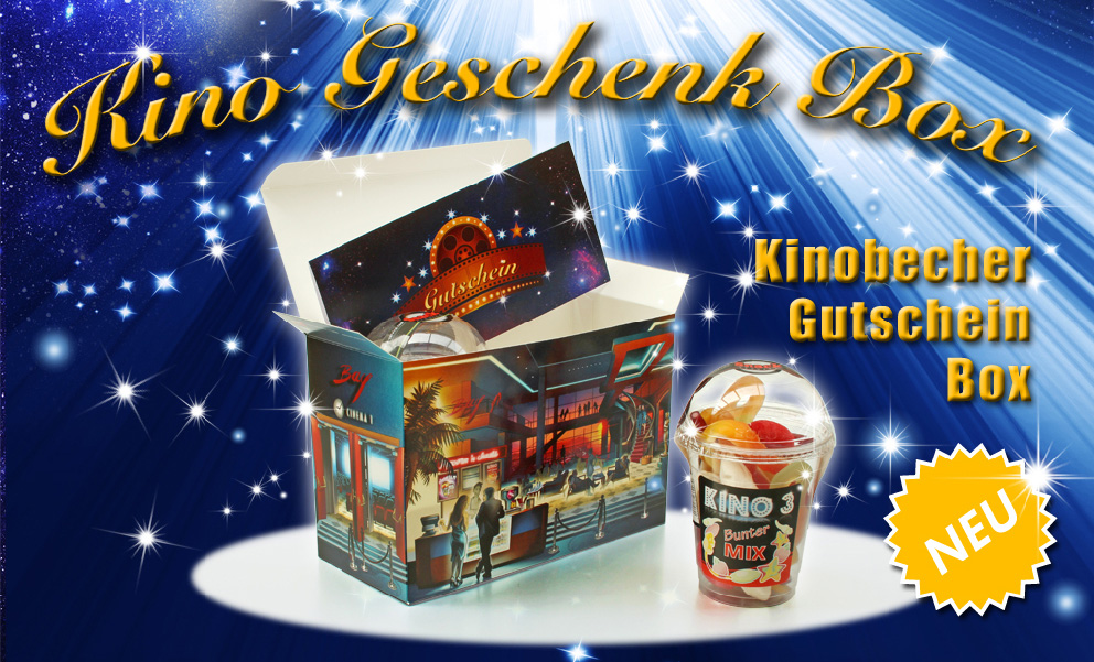 Snack-Service Kino Geschenkbox